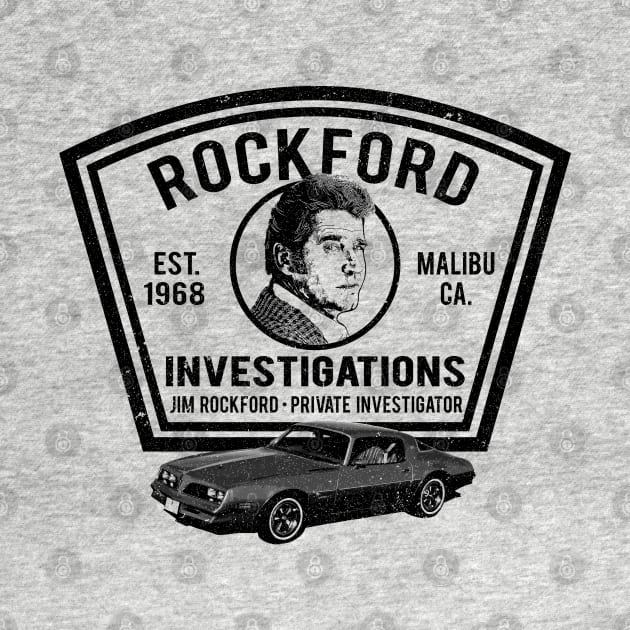 Jim Rockford Private Investigator by Alema Art